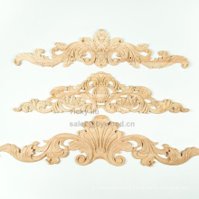 European style decoration sculpted exquisite wood onlay